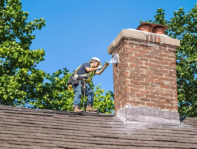 Plainfield Chimney Sweep performing an inspection with advanced tools in Plainfield, CT