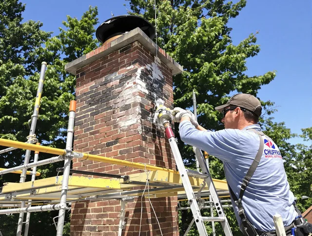 Structural chimney repair by Plainfield Chimney Sweep in Plainfield, CT