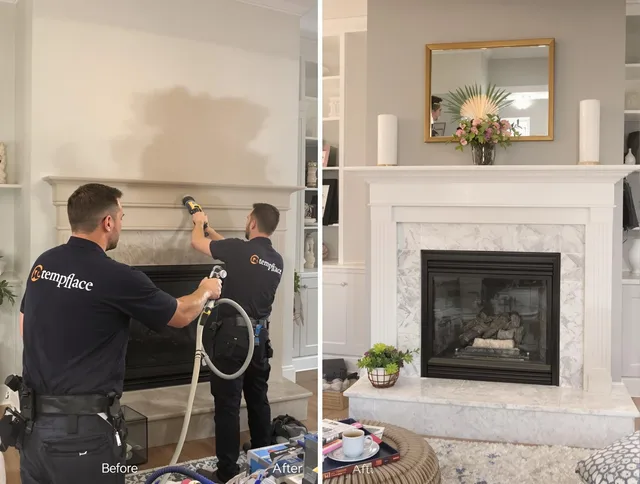 Professional soot removal by Plainfield Chimney Sweep team in Plainfield, CT